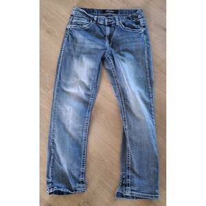 True luck men's jeans size 32 x 30 Distressed Grunge Melvin Straight Leg